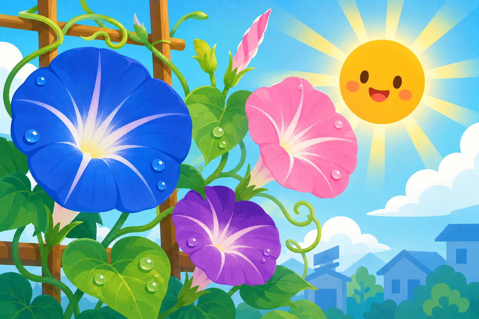 朝だけ咲くふしぎな花！あさがおのひみつ大発見！