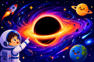 何でも吸いこむ！？ブラックホールのひみつを大発見！