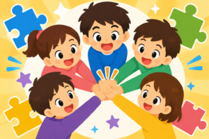 みんなで協力！「力を合わせる」の大切さを大発見！