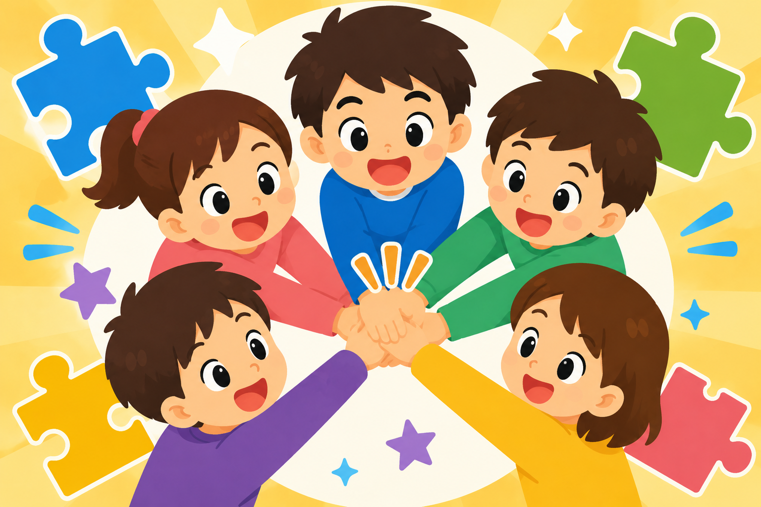みんなで協力！「力を合わせる」の大切さを大発見！