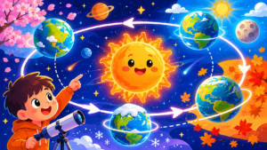 季節はなぜ変わる？地球の公転を大発見！
