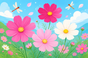 秋風にゆれる花！コスモスのひみつ大発見！