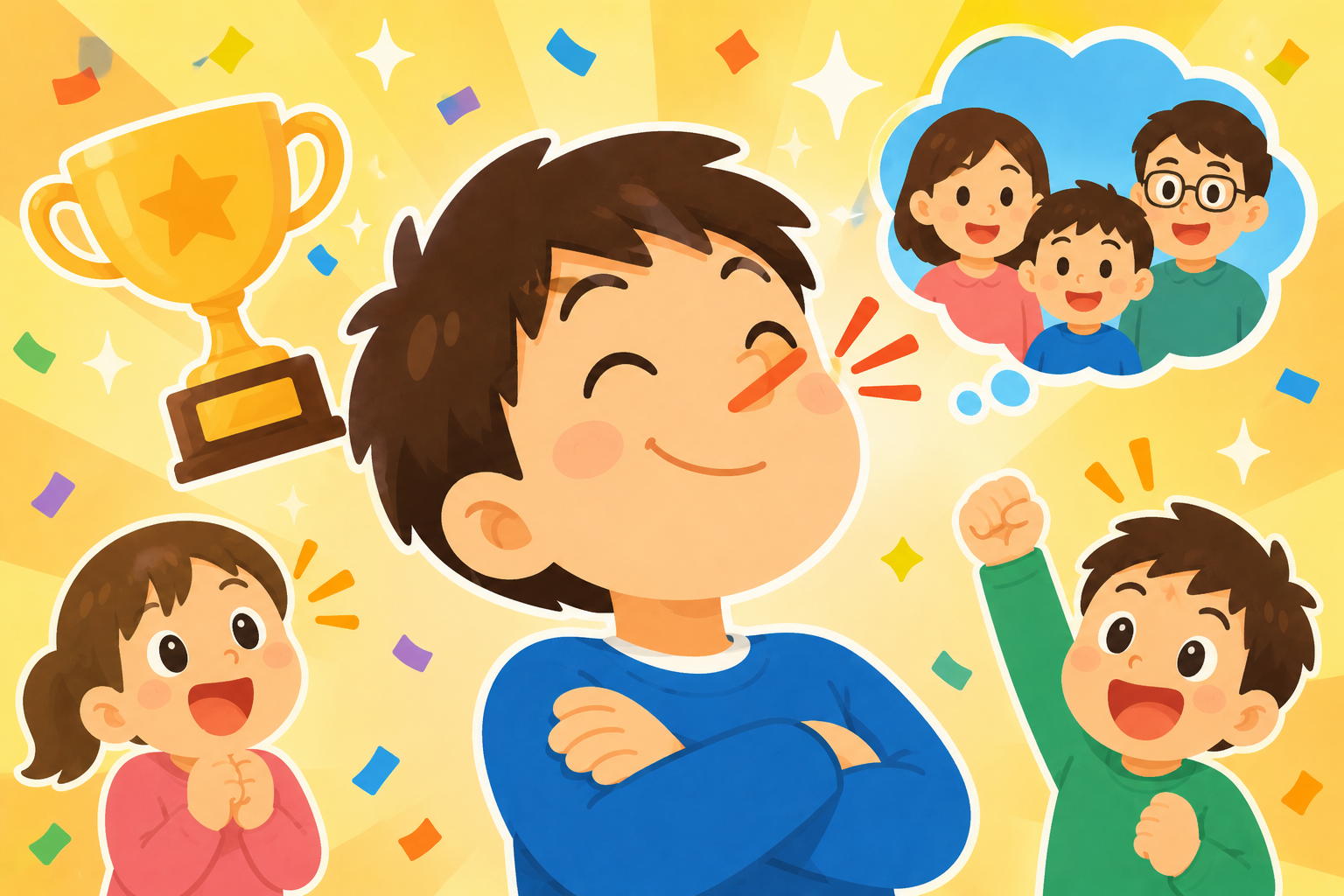 うれしくて自慢したい！「鼻が高い」の意味を大発見！
