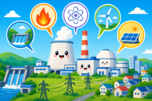 電気を作る巨大工場！発電所のひみつ大発見！