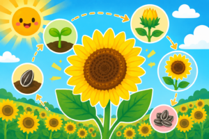 太陽みたいな花！ひまわりのひみつを大発見！