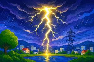 空が光るのはなぜ？雷のひみつ大発見！