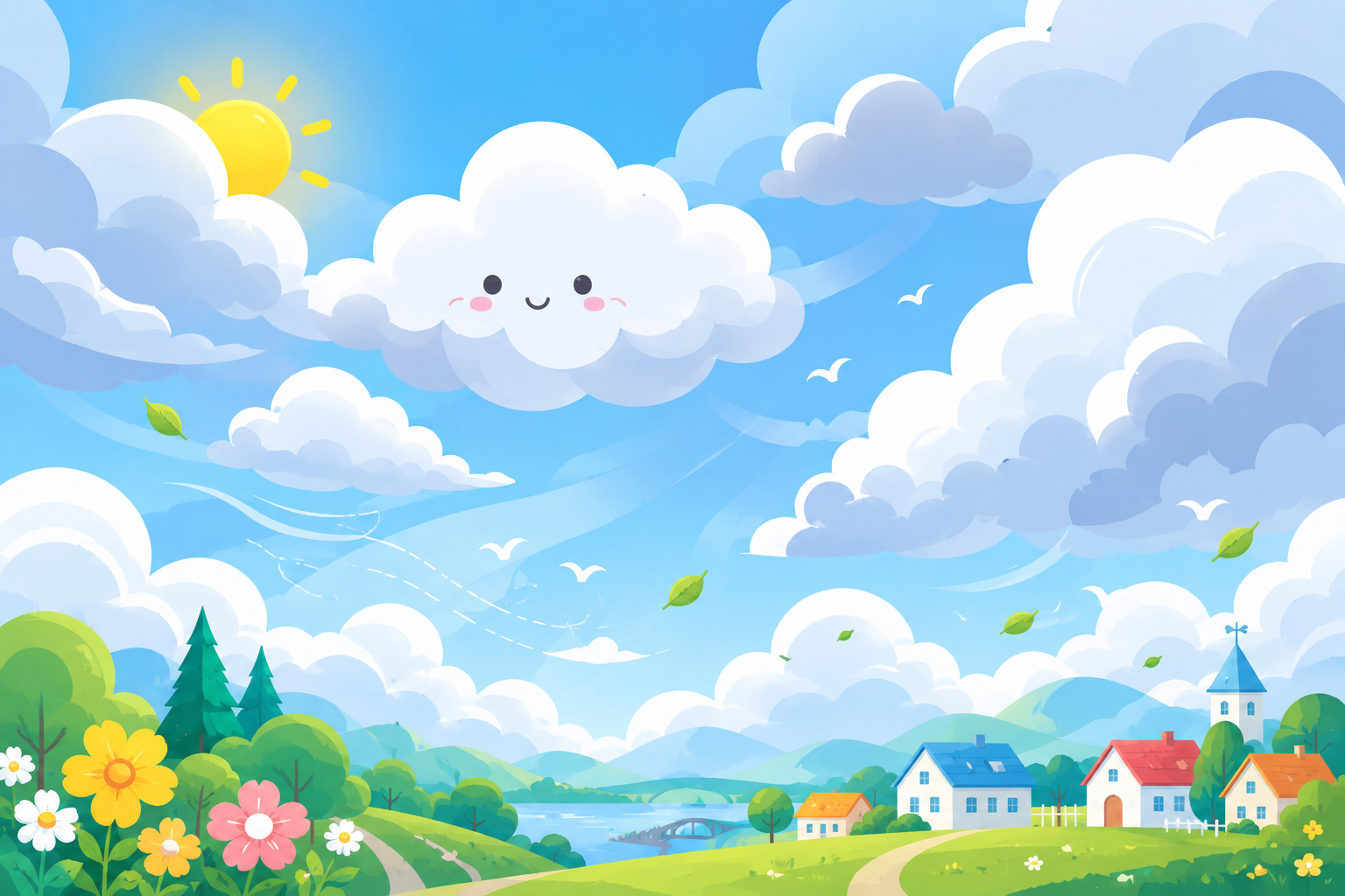 空が白くなるのはなぜ？くもりのひみつ大発見！