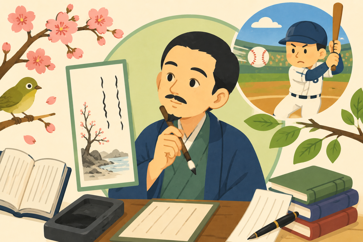 野球も大好き！正岡子規のひみつを大発見！