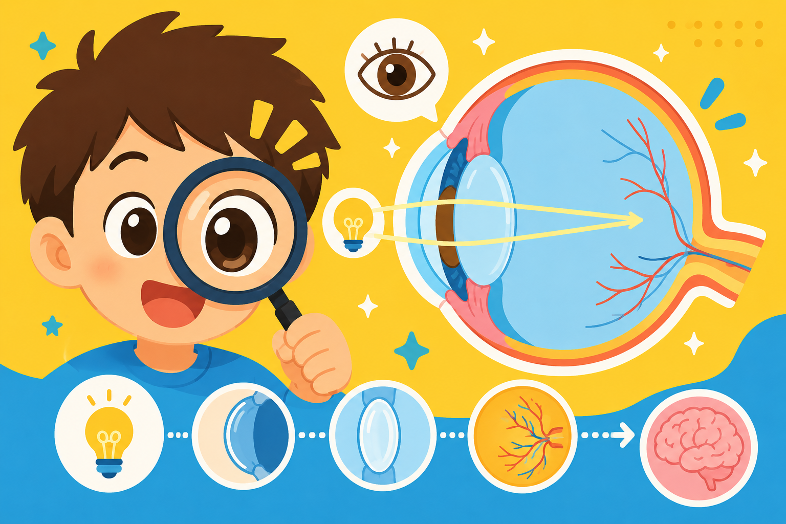 どうして見えるの？目のしくみを大発見！