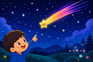 願いごとがかなう？流れ星のひみつを大発見！
