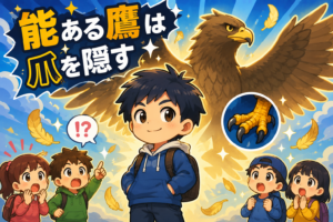 本当にすごい人は自慢しない！？鷹のひみつ！
