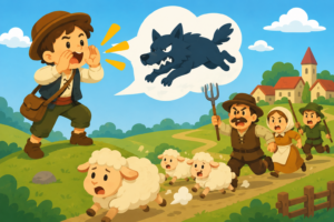 うそばかりつくとどうなる？オオカミ少年のひみつを大発見！