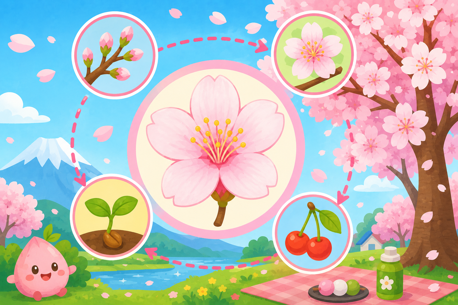 日本の春を彩る！桜のひみつを大発見！
