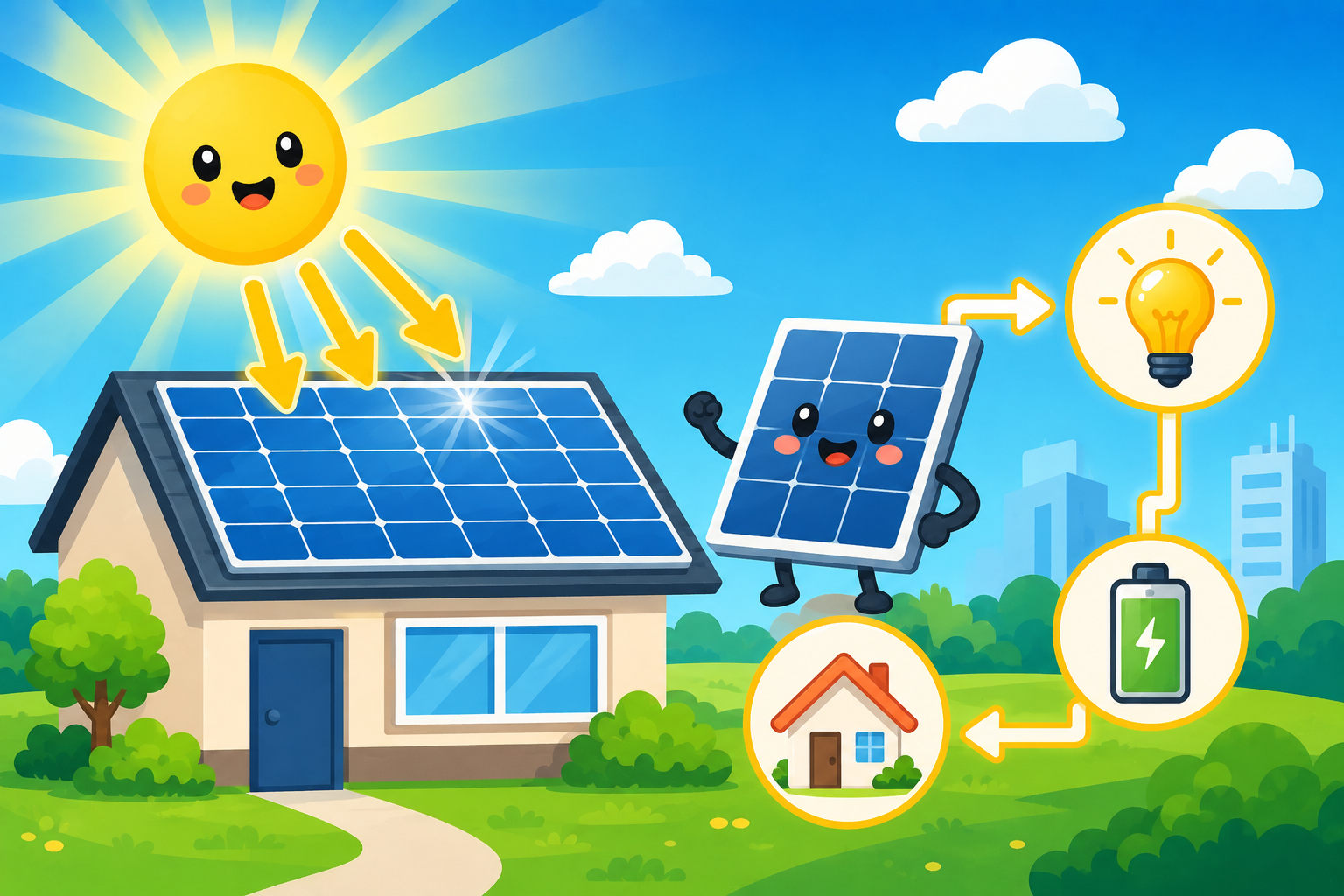 電気を作る太陽の力！太陽光発電のひみつ大発見！
