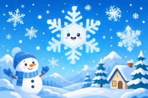 空から届く冬の宝石！雪のひみつ大発見！